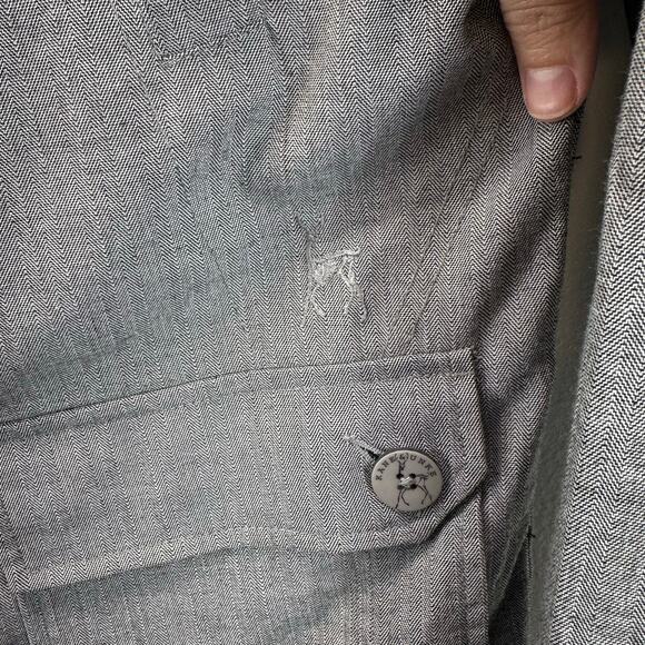 Kane & Unke Jacket Mens Large Lightweight Military Style Hooded Packable Jacket - Picture 4 of 10